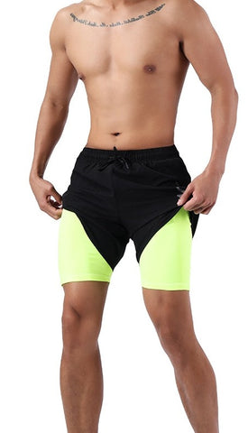 Double-Deck Quick Drying Shorts